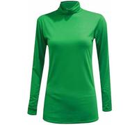 Women's Polo Roll Neck Long Sleeve Turtle Neck Plain Jumpers for Women Top Ladies New Plain Turtle Polo Roll Neck Long Sleeve Stretch Jumper T-Shirt Tee Top Size UK 8-26 Jade Green
