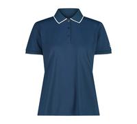 Cmp 31t5066 Short Sleeve Polo Blue L Woman