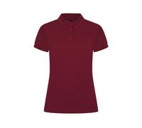 Women's polo shirt Henbury Coolplus wicking Rouge S