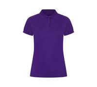 Women's polo shirt Henbury Coolplus wicking Violet XS