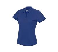 Women's polo shirt Just Cool Cool Bleu S