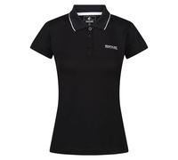 Regatta Womens/Ladies Maverick V Polo Shirt (14 UK) (Black)