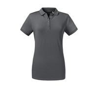 Women's polo shirt Russell Athletic Tailored Stretch Gris S
