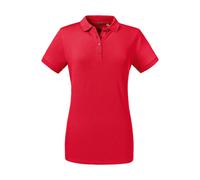 Women's polo shirt Russell Athletic Tailored Stretch Rouge XL