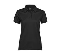 Women's polo shirt Tee Jays Club Noir 2XL