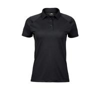 Women's polo shirt Tee Jays Luxury Sport Noir L
