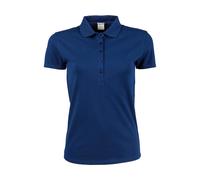Women's polo shirt Tee Jays Luxury Stretch Bleu 3XL