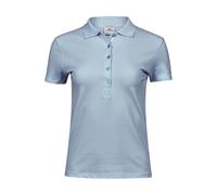 Women's polo shirt Tee Jays Luxury Stretch Bleu 3XL
