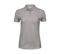 Women's polo shirt Tee Jays Luxury Stretch Marron 2XL