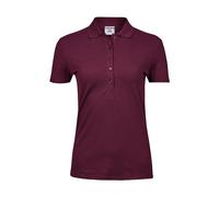 Women's polo shirt Tee Jays Luxury Stretch Rouge 2XL