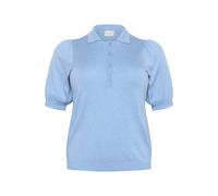 Women's polo sweater KAFFE Curve Lizzy Bleu M
