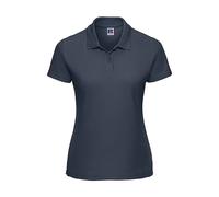 Womens polycotton polo shirt Russell Athletic Classic Bleu M