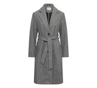 Women's Polyester Coat KAFFE KASaturn Gris 42