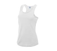 Women's polyester tank top Just Cool Blanc L