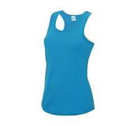 Women's polyester tank top Just Cool Bleu S
