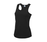 Women's polyester tank top Just Cool Noir S