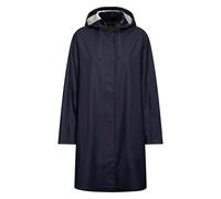 Women's Polyurethane A-Line Waterproof Jacket Ilse Jacobsen Hornbæk Bleu 38