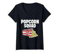Women's Popcorn Squad V-Neck T-Shirt