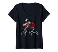 Women's Poppy Playtime The Prototype Experiment 1006 V-Neck T-Shirt
