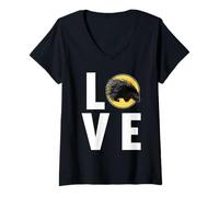 Womens Porcupines Porcupine V-Neck T-Shirt