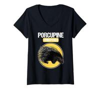 Womens Porcupines Porcupine V-Neck T-Shirt