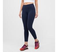 Sweaty Betty Womens Vy Blue Power 7/8 Workout Stretch-jersey Leggings Xxl