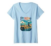 Women's Prague V-Neck T-Shirt