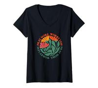 Womens Pray More Jesus Bible Christian Faith V-Neck T-Shirt
