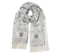 Women's Prayer Shawl, Bible Verse Prayer Scarf, Christian Style - 70x170cm - Sacred, Breathable, Lightweight Scarf, Suitable for Church Holidays, Parties, and Gatherings with Friends
