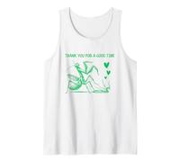 Womens Praying Mantis Breakup Thanks For A Good Time Tank Top