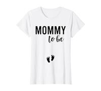 Womens Pregnancy Announcement Shirts for Couples Mommy to Be T-Shirt