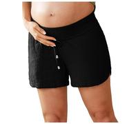 Womens Pregnancy Shorts Drawstring Shorts Maternity Summer Casual Shorts for Women 2025 New