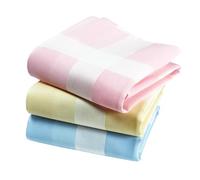 Women's Premium 100% Combed Cotton Handkerchiefs - 35 cm x 35 cm - 3 Pieces - Model P08