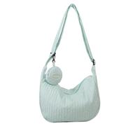 Women's Preppy Aesthetic Crescent Bag Fairycore Cute Shoulder Bag Kawaii Harajuku Hobo Handbag Under The Arm Purse, Blue, One Size