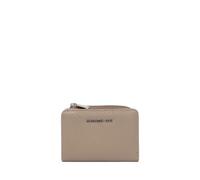 Women's Press Stud Wallet Mandarina Duck Beige 8x12x2 cm