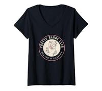 Women's Pretty Hands Club Nail Tech Nail Technic V-Neck T-Shirt
