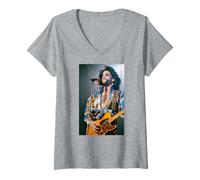 Women's Prince in Manchester Nude Tour Live 1990 V-Neck T-Shirt