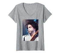 Women's Prince Live At The NEC Nude Tour 1990 V-Neck T-Shirt