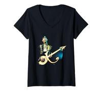 Women's Prince Ultimate Live Experience Tour Gold 1995 V-Neck T-Shirt