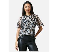 Women's Principles Womens/Ladies Animal Print Top - Black