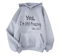 Women's Print Long Sleeved Sweatshirt Blouse Pullover Solid Color Hooded Sweatshirts Women Hoodie 2