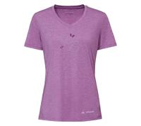 Vaude Skomer Print Iii Short Sleeve T-shirt Purple 38 Woman