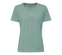 Vaude Skomer Print Iii Short Sleeve T-shirt Green 40 Woman