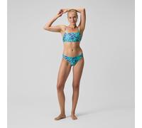Women's Printed Adjustable Thinstap Bikini Blue/Green - 30 30