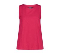 Women's Printed Back Stretch Jersey Tank Top CMP Rose XL