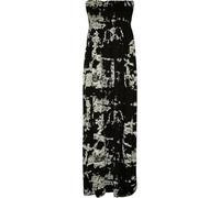 Women's Printed Bandeau Strapless Maxi Dress, Boho Style Sundress for Summer & Holidays, Strapless Sheering Long Maxi Dress, Plus Dresses (UK, Alpha, XXL, Regular, Regular, Tie Dye)
