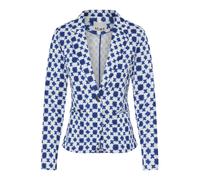 Women's printed blazer Ichi Kate 29 Blanc L