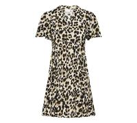 Women's printed dress Ichi IHMarrakech Dr15 Beige M