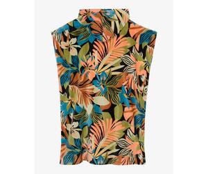 Women's Printed Hooded Poncho Billabong Noir TU