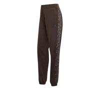 Women's Printed Leopard Jogging Trousers adidas 3-Stripes Marron XS